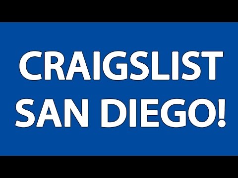 Craigslist San Diego Jobs