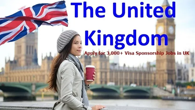 Sponsorship Jobs In UK For Foreigners