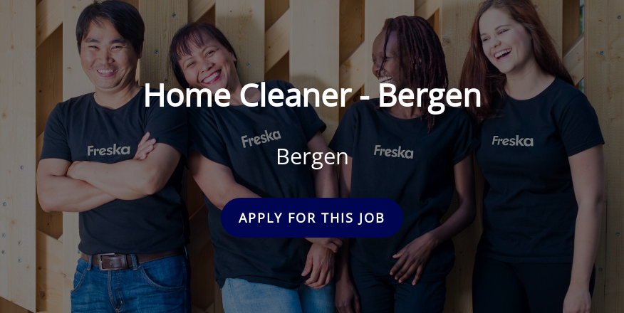 cleaning jobs in bergen norway