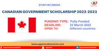 canada government scholarship