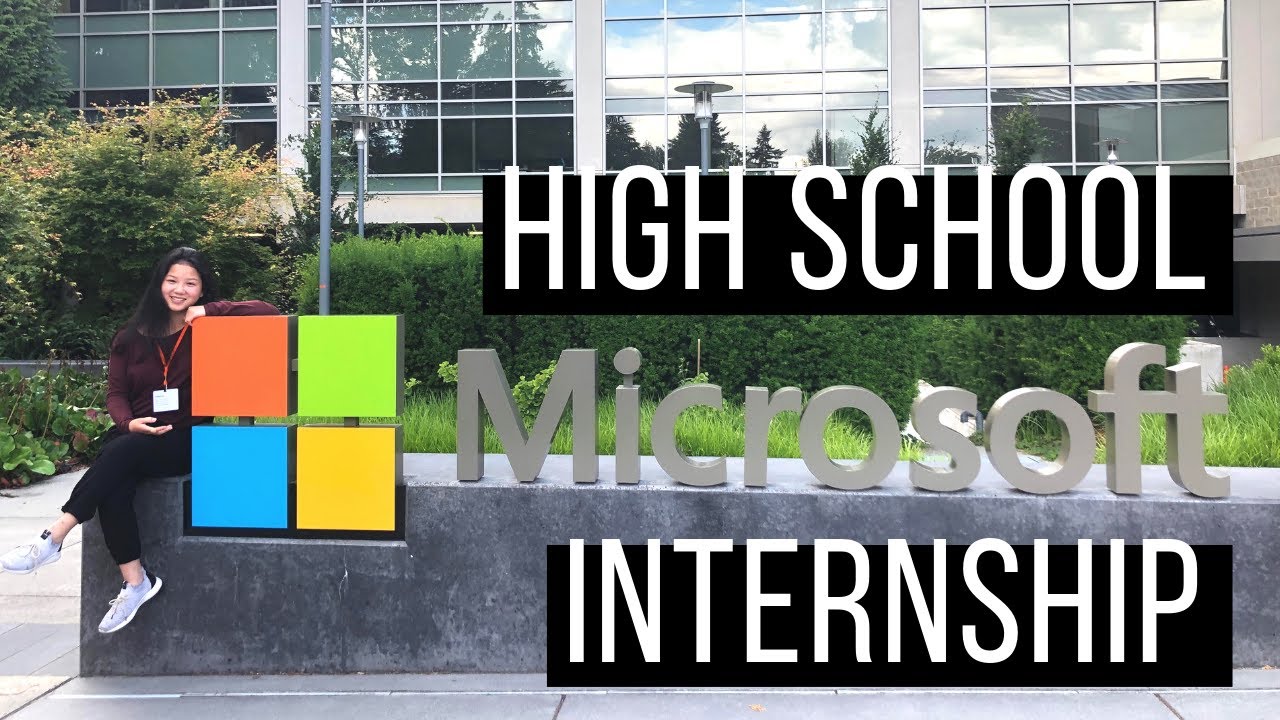 microsoft high school internship