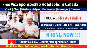 Hotel Jobs In Canada With Free Visa Sponsorship